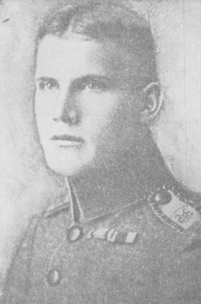 Микола Опока, поручник армії УНР, член Вінницького ревкому УГА; розстріляний в ЧК. (фото з 1915 р.)